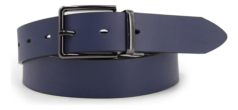 Cinturón Hombre Reversible Hebilla Gun Metal - BC025