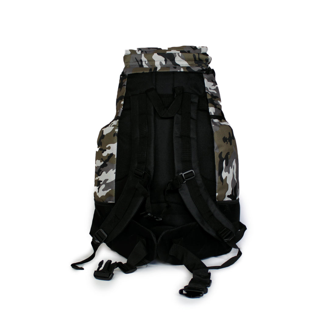Mochila Camping 60L Mimetizada 5118