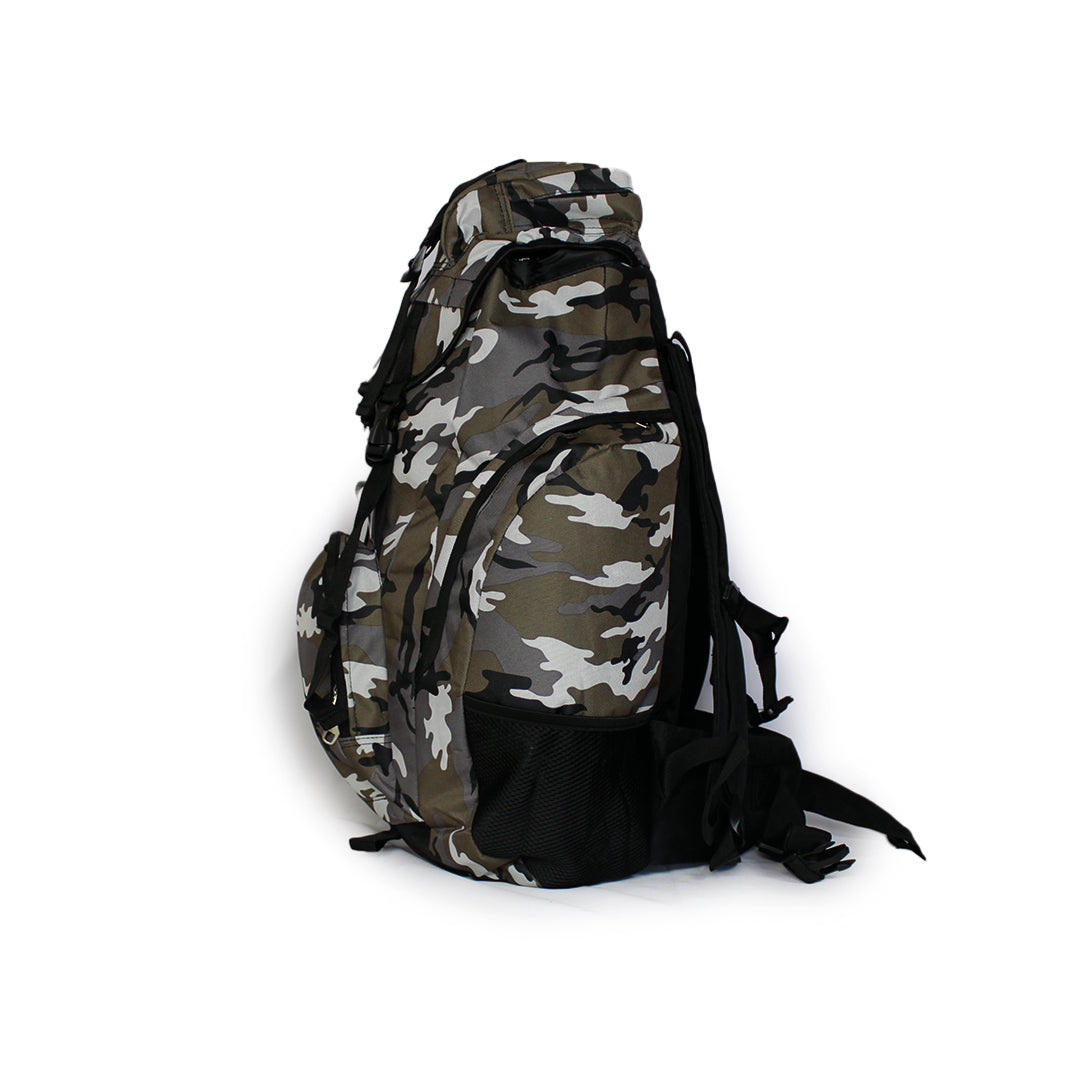 Mochila Camping 60L Mimetizada 5118