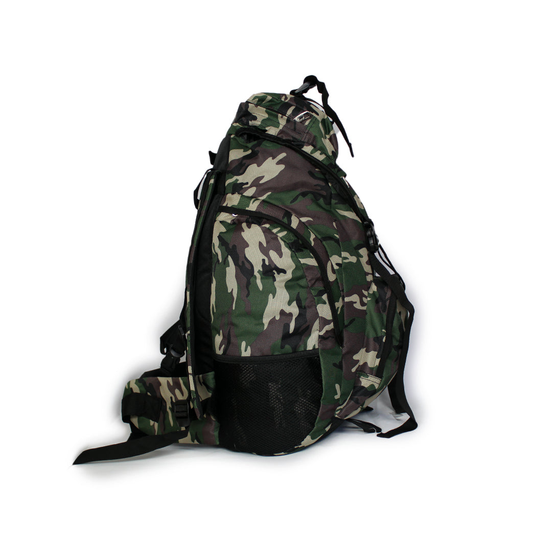 Mochila Camping 60L Mimetizada 5118