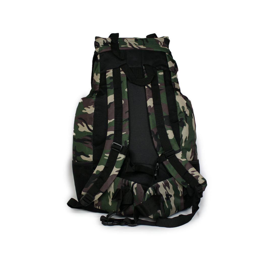 Mochila Camping 60L Mimetizada 5118