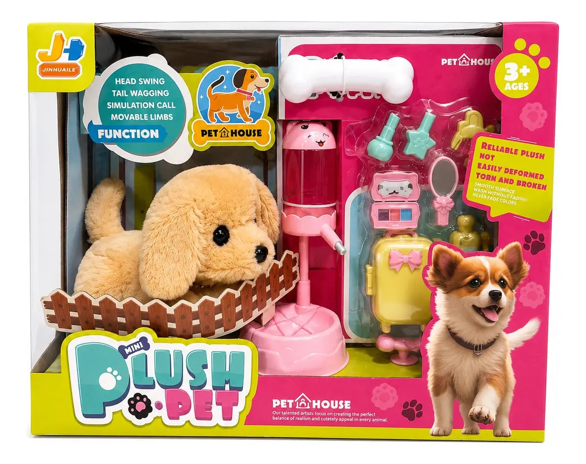 Juguete Interactivo Cuida Tu Mascota Peluche Accesorio Niños