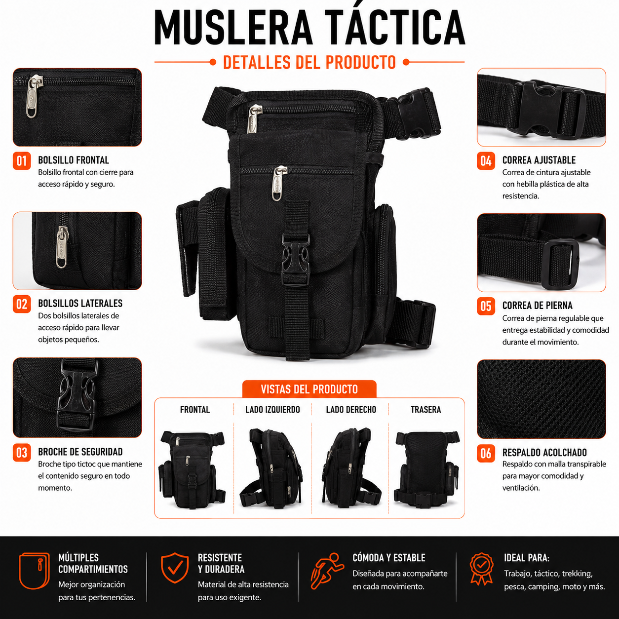 Bolso Muslera 1207