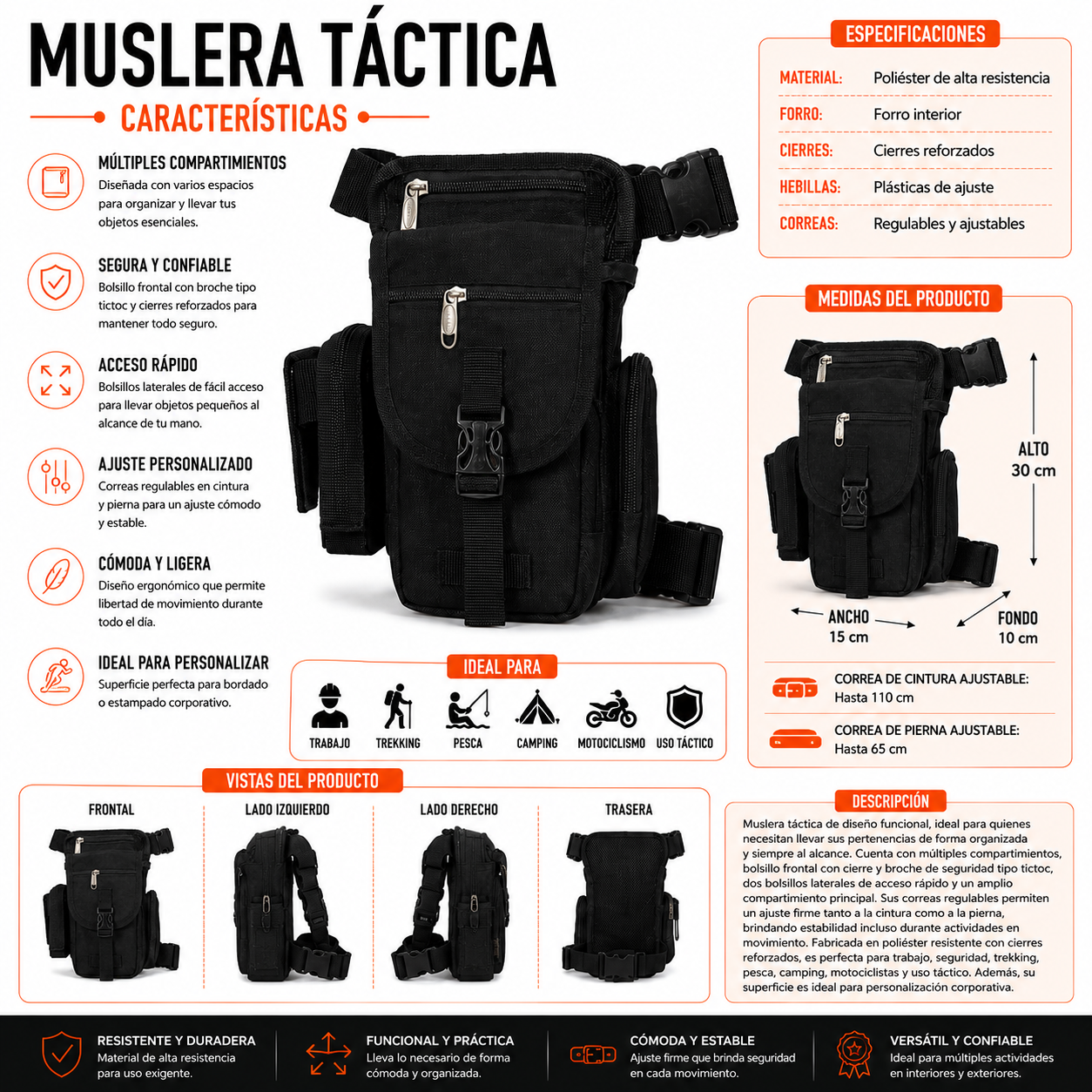 Bolso Muslera 1207