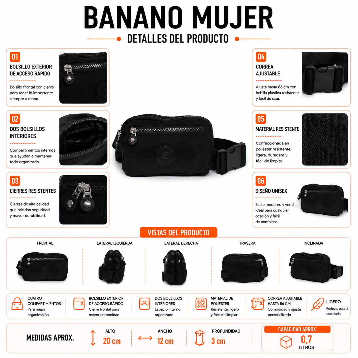 Banano Mujer 8105
