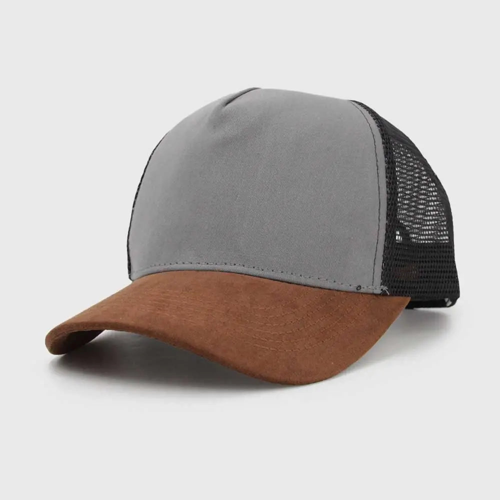 Jockey Trucker Cap 5 Paneles Algodón Gamuza - HT008
