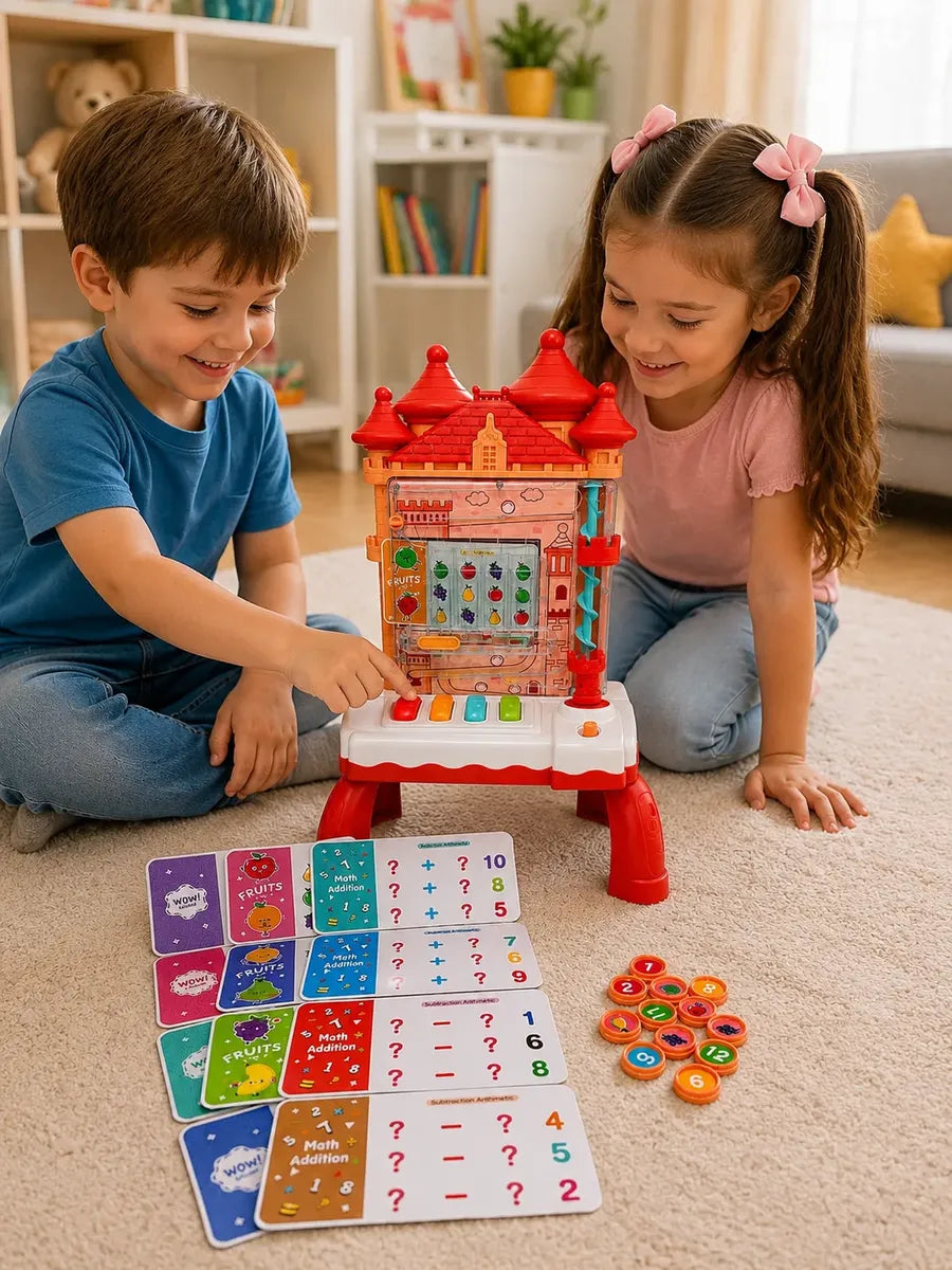 Juego Educativo Montessori Castillo Interactivo 3 en 1 Niños