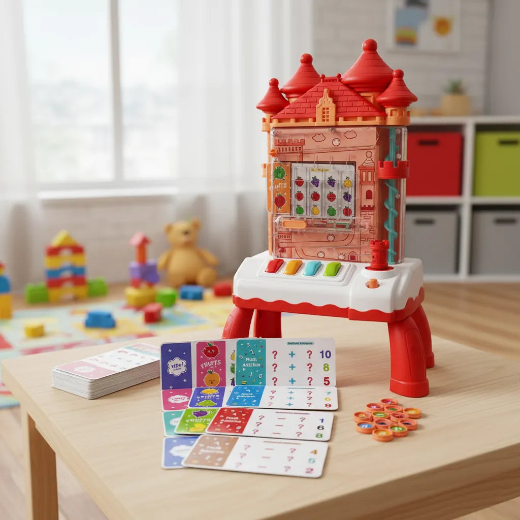 Juego Educativo Montessori Castillo Interactivo 3 en 1 Niños