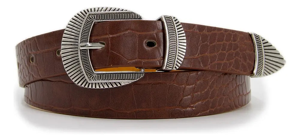 Cinturón Mujer Hebilla Vaquero -B536