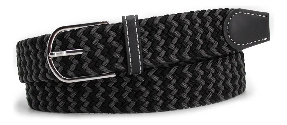 Cinturón Hombre Elasticado Trenza 118 cm- BC016