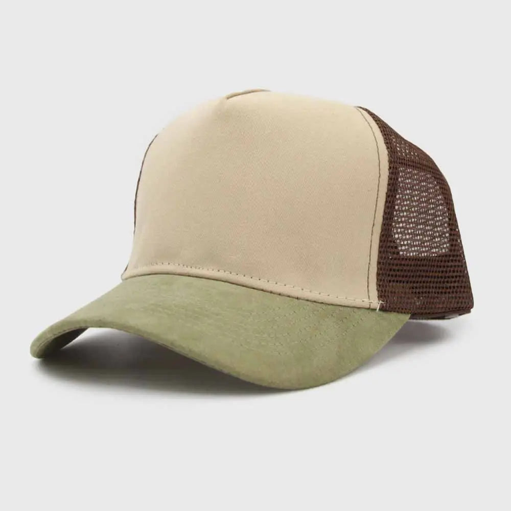Jockey Trucker Cap 5 Paneles Algodón Gamuza - HT008