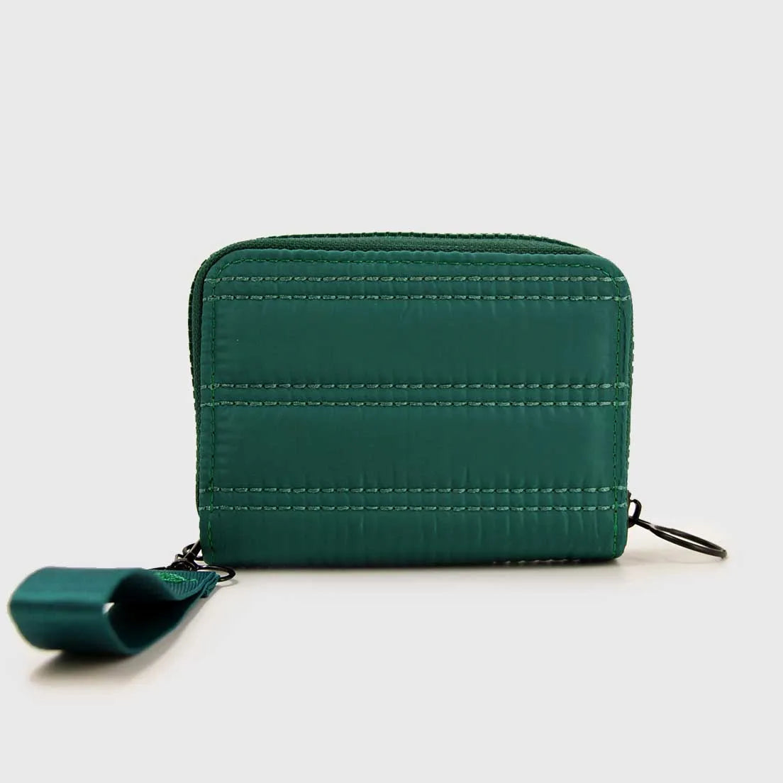 Billetera Monedero Acolchada con Strap Mujer Compacta - W082