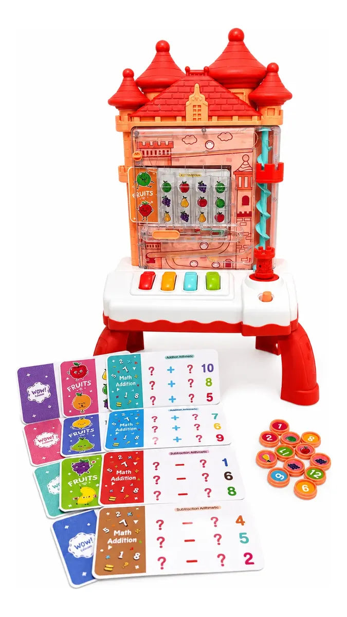 Juego Educativo Montessori Castillo Interactivo 3 en 1 Niños