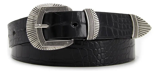 Cinturón Mujer Hebilla Vaquero -B536