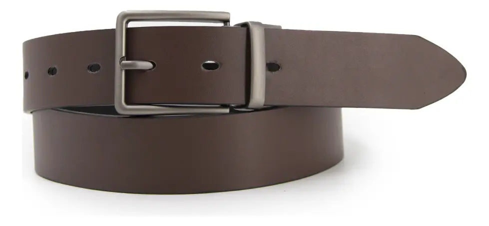 Cinturón Hombre Reversible Hebilla Cepillada- BC026