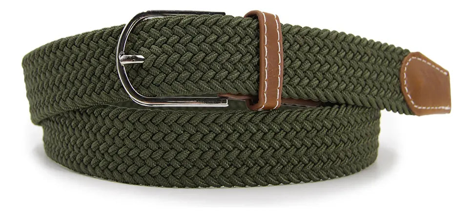 Cinturón Hombre Elasticado Trenza 118 cm- BC016