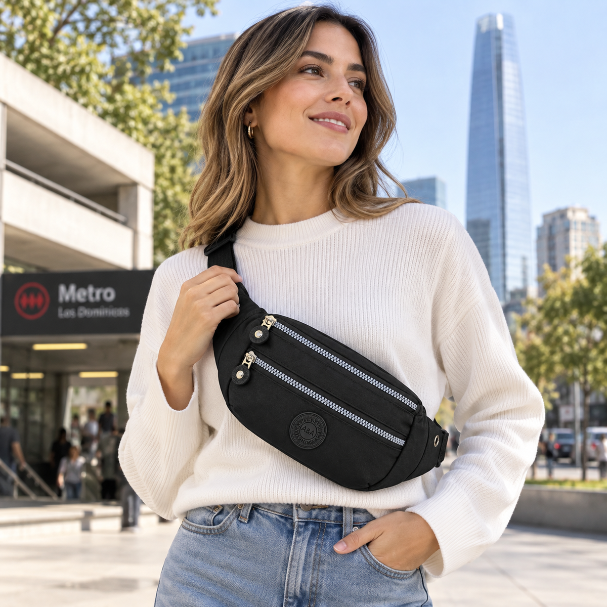 Banano Mujer 120 Negro