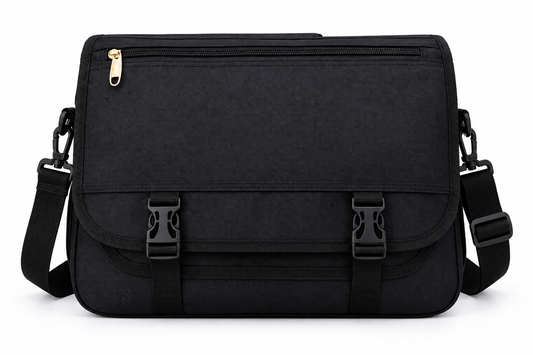 Maletín Porta Notebook Expandible Negro 1081