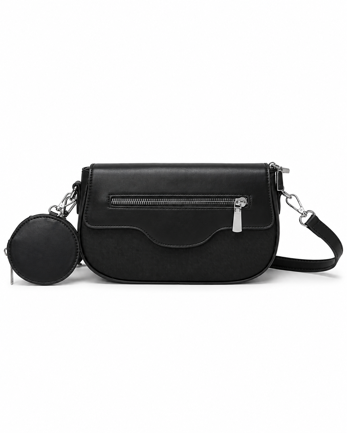 Cartera Bandolera Mujer con 2 Straps y Monedero Desmontable - JJ3752