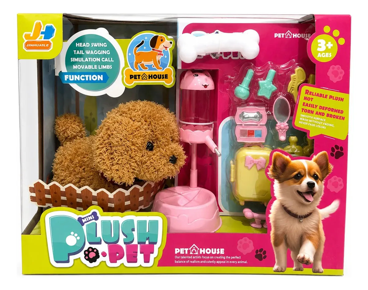 Juguete Interactivo Cuida Tu Mascota Peluche Accesorio Niños