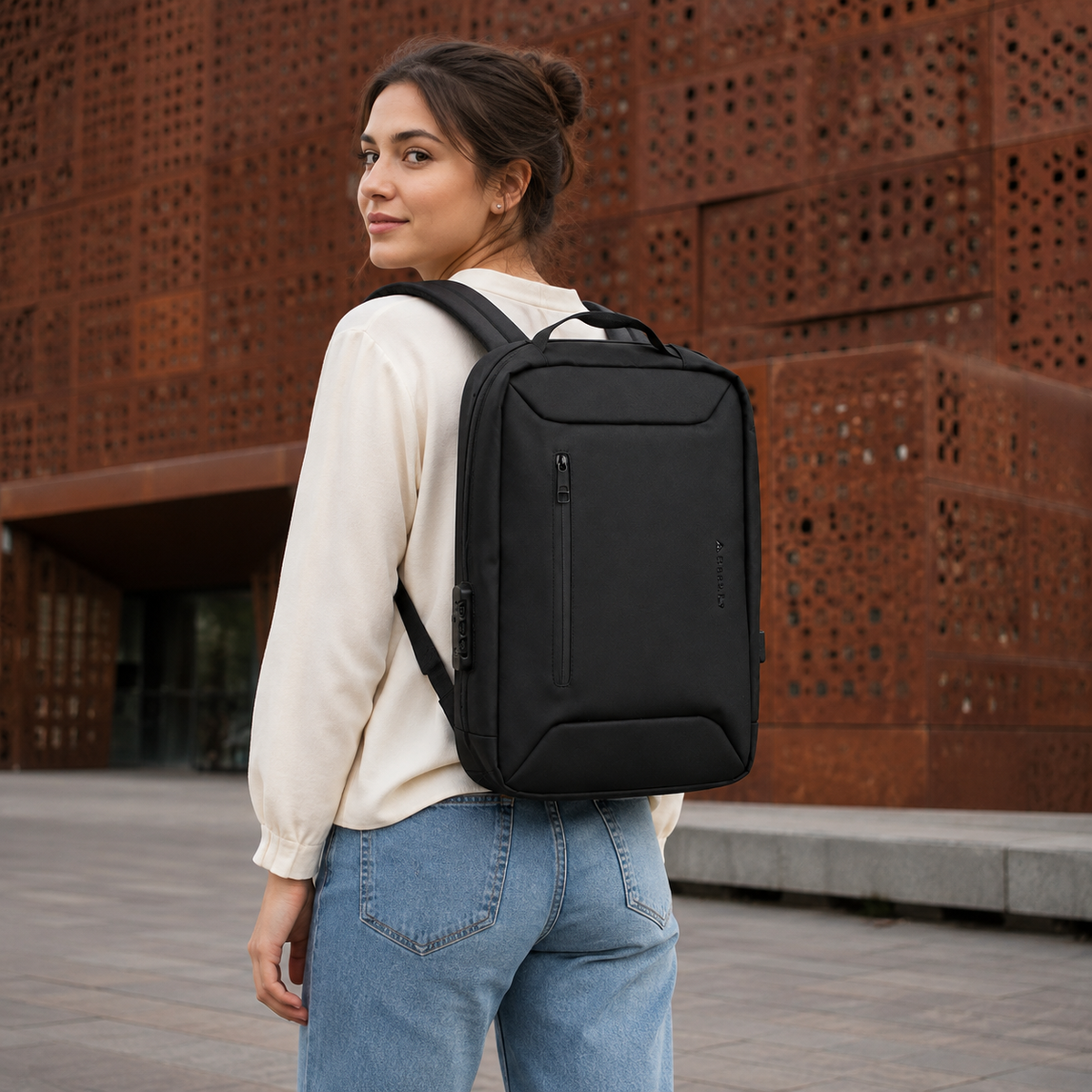 Mochila Antirrobo 25L Porta Notebook 2403