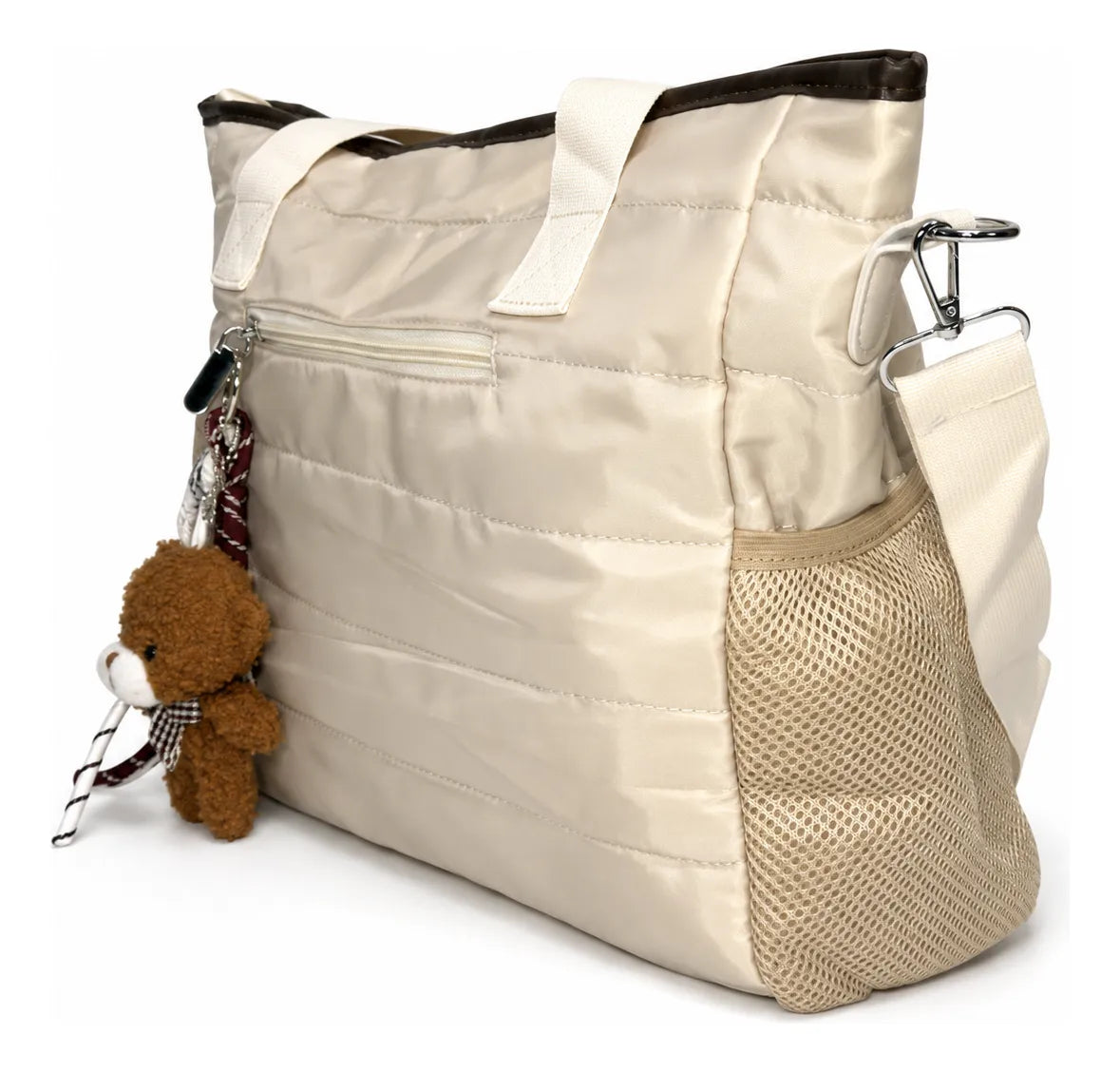 Bolso Tote Mujer Grande con Charm y Correa Removible 14L JJ260301