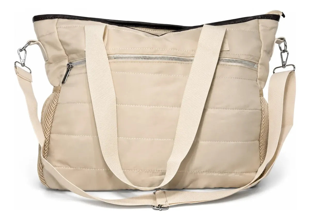 Bolso Tote Mujer Grande con Charm y Correa Removible 14L JJ260301