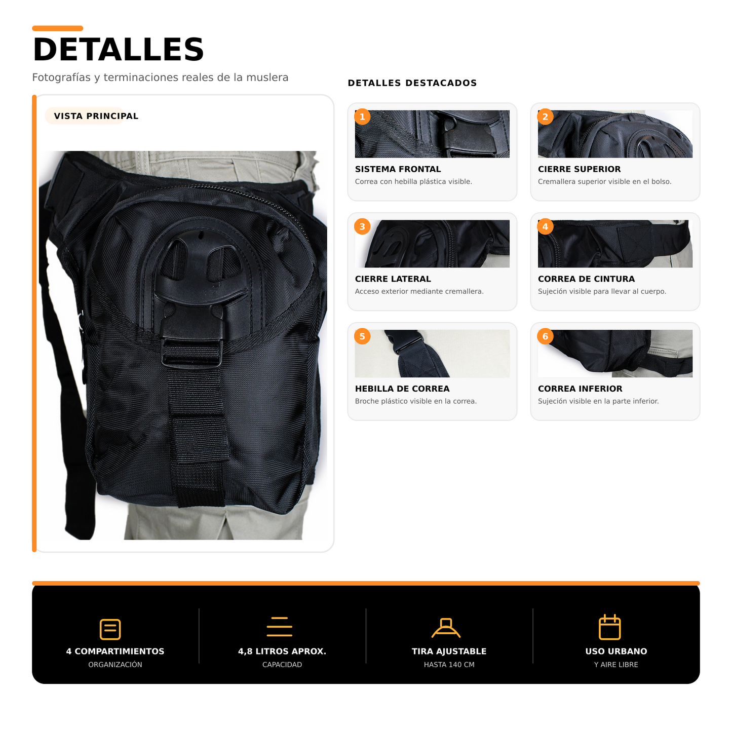 Bolso Muslera 1598
