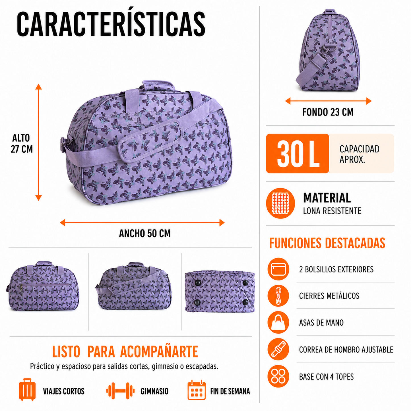 Bolso Multiuso 30L 1101