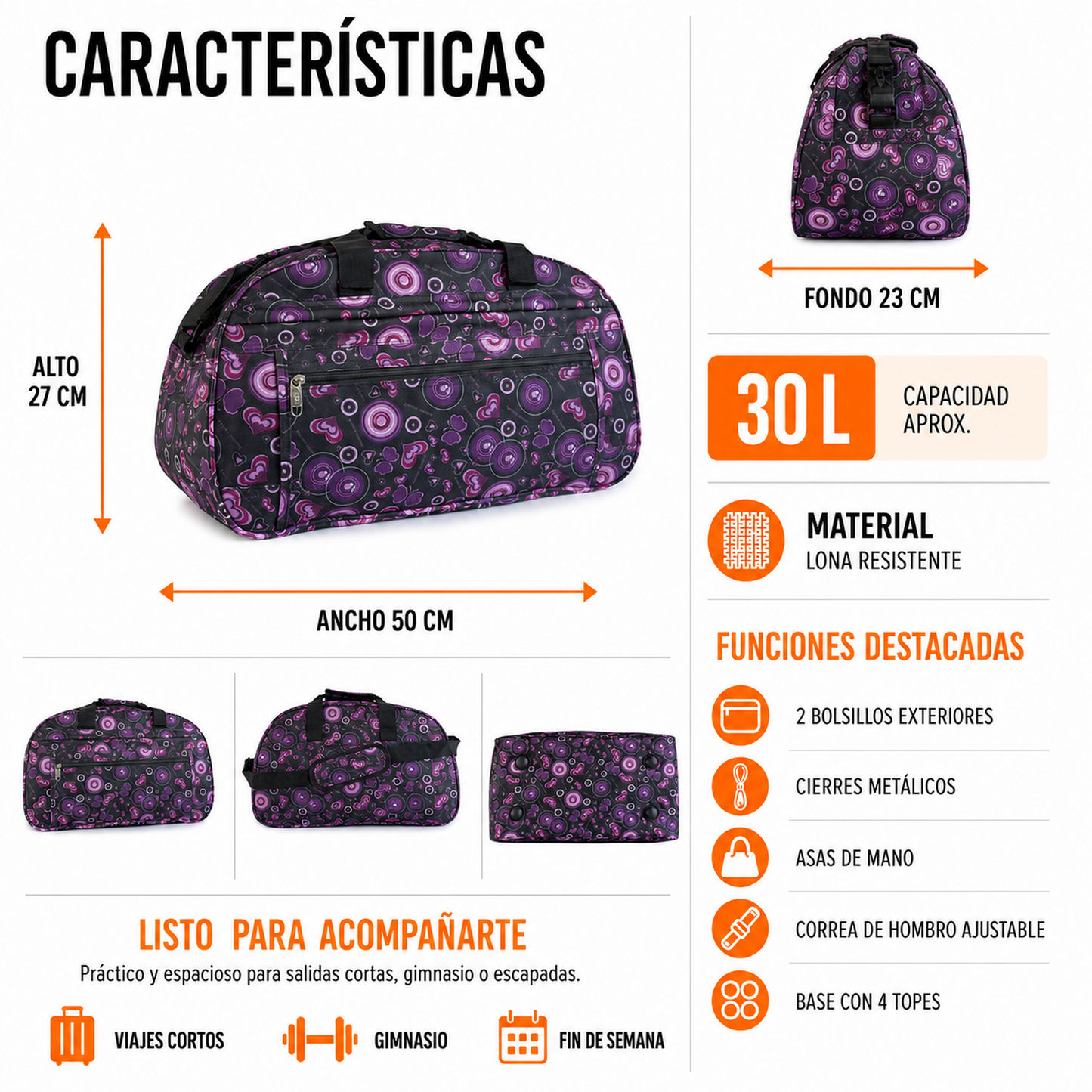Bolso Multiuso 30L 1101