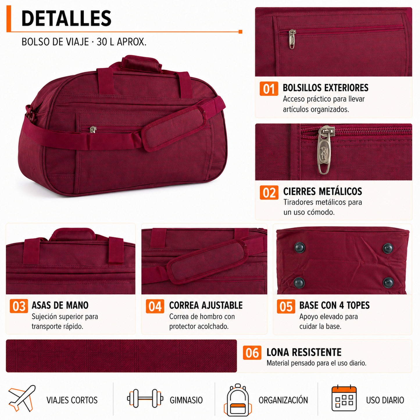 Bolso Multiuso 30L 1101