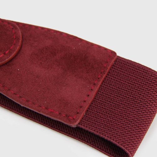 Cinturón Mujer Elasticado Doble Pasador Metálico - BE098