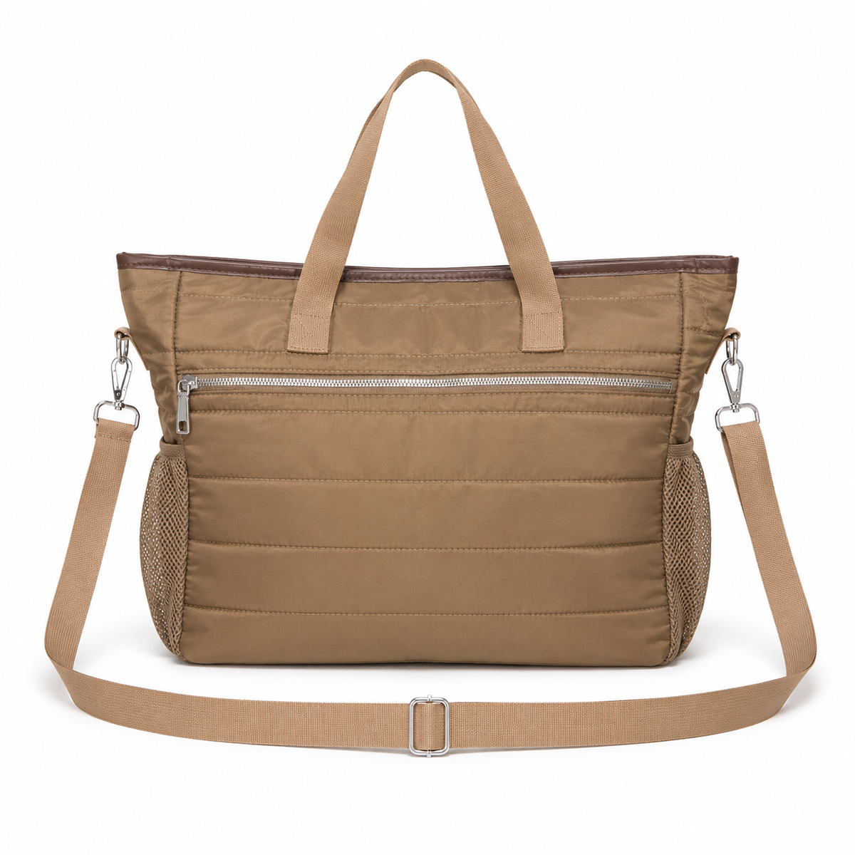 Bolso Tote Mujer Grande con Charm y Correa Removible 14L JJ260301