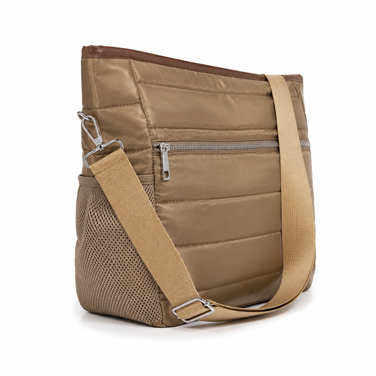Bolso Tote Mujer Grande con Charm y Correa Removible 14L JJ260301
