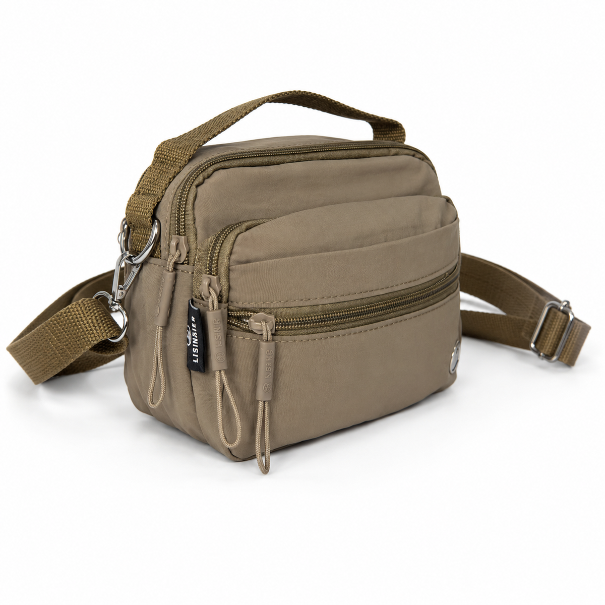 Bolso Bandolera Unisex Compacto Multi Compartimientos - JJ1806