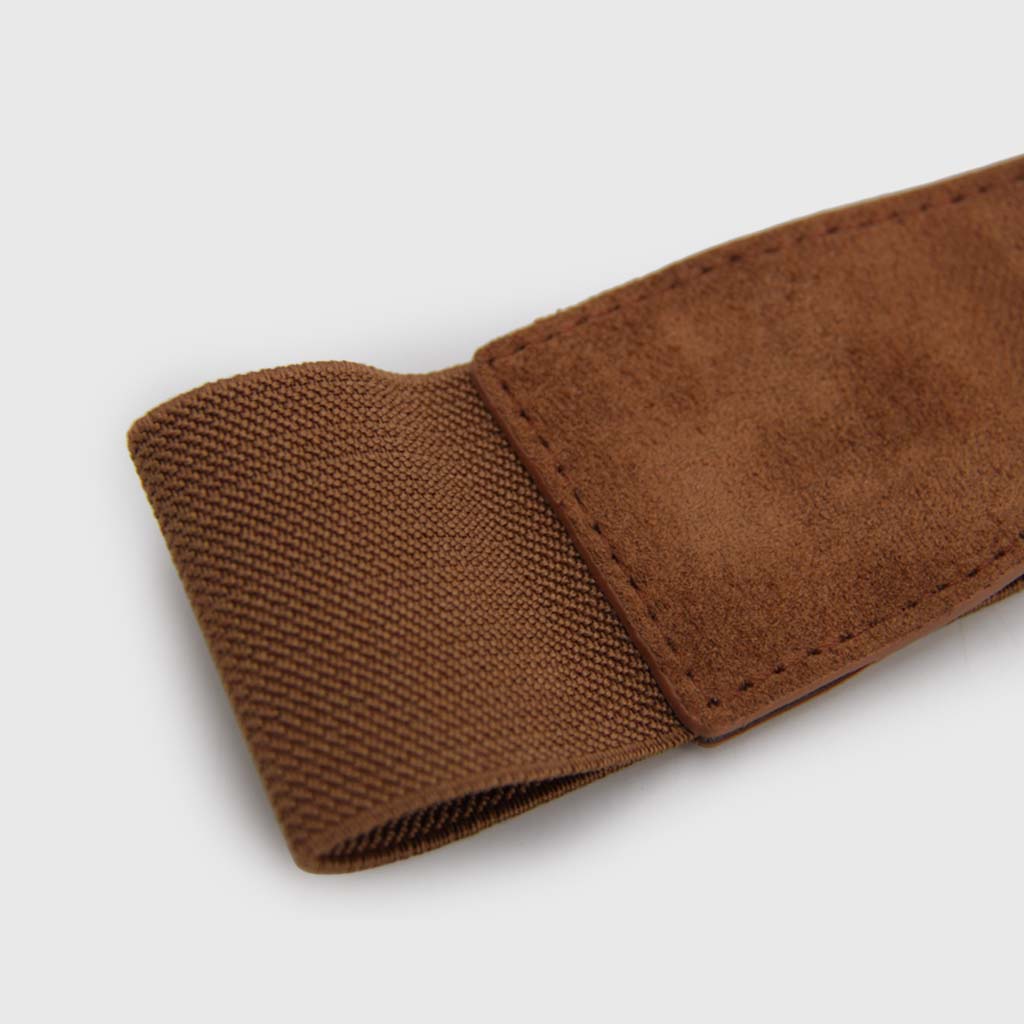Cinturón Mujer Elasticado Doble Pasador Metálico - BE098