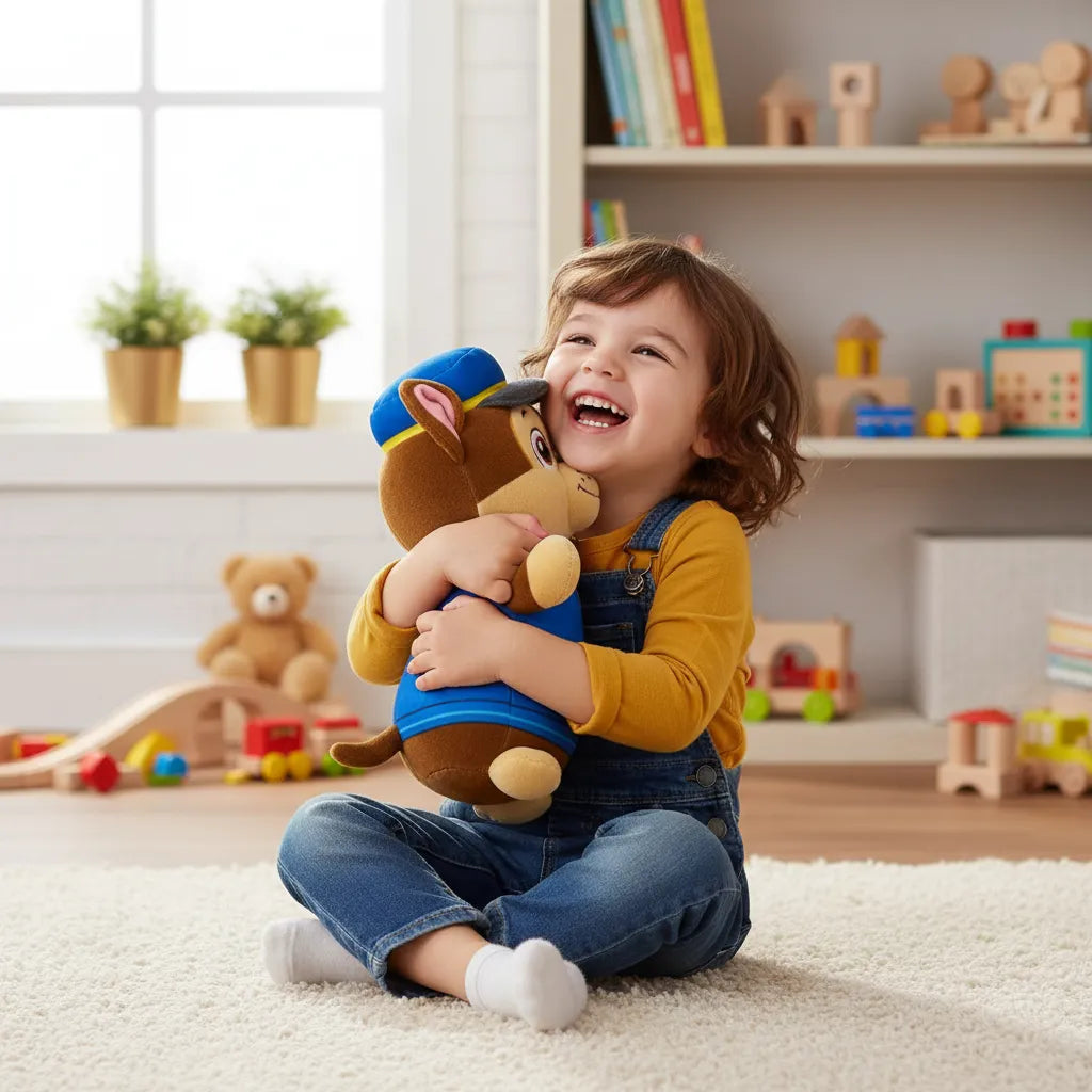 Peluche Chase Paw Patrol Perrito Policía Suave 31 cm