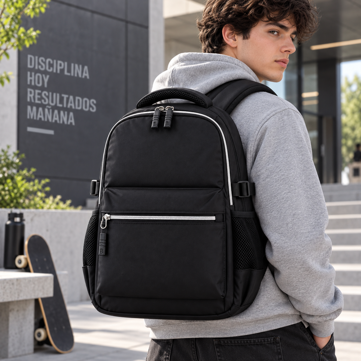 Mochila Semi Acolchada 27 L Mimetizada 8386