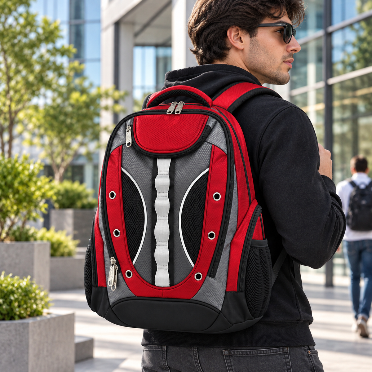 Mochila 35L Con Agarre de Cintura Y Pecho 9675