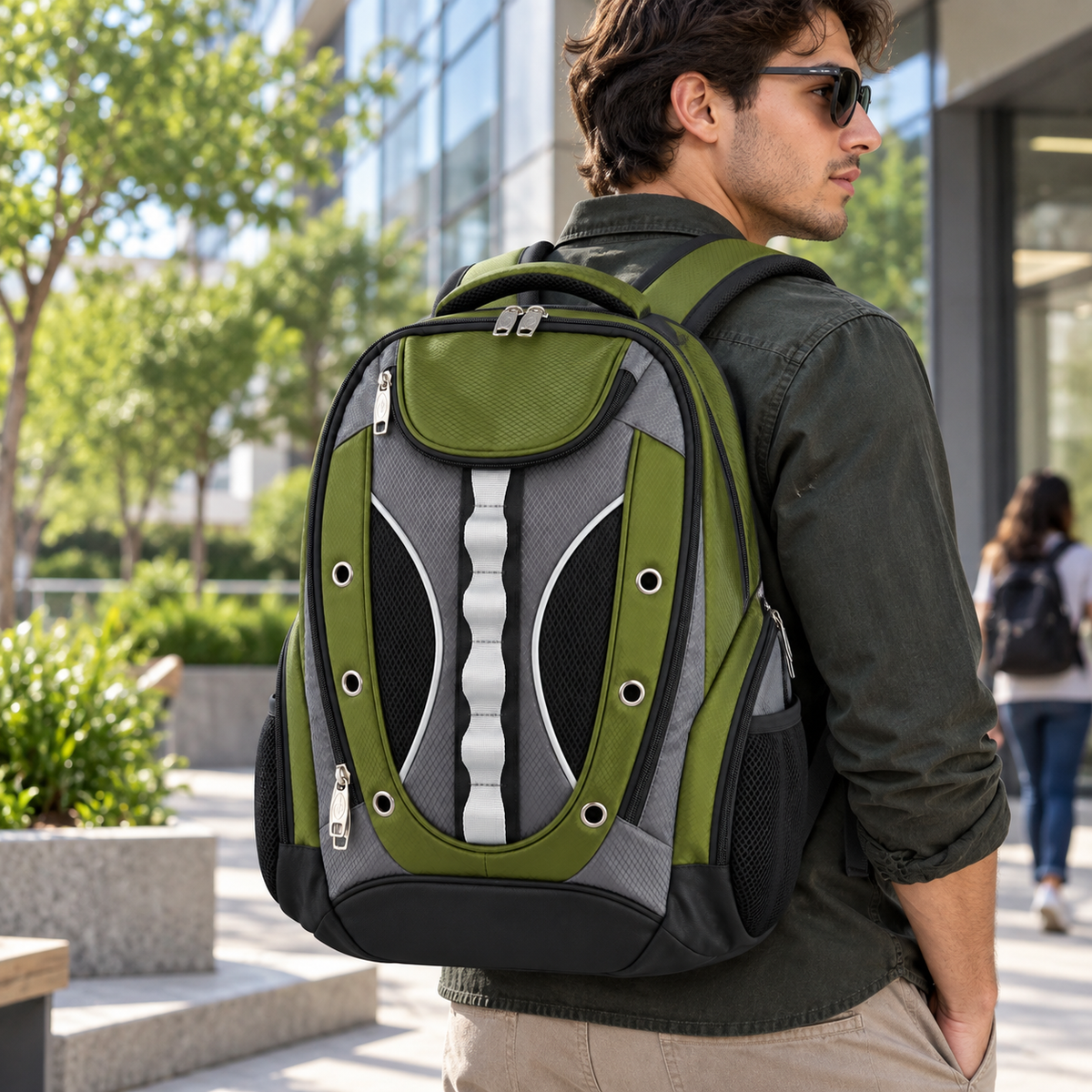 Mochila 35L Con Agarre de Cintura Y Pecho 9675