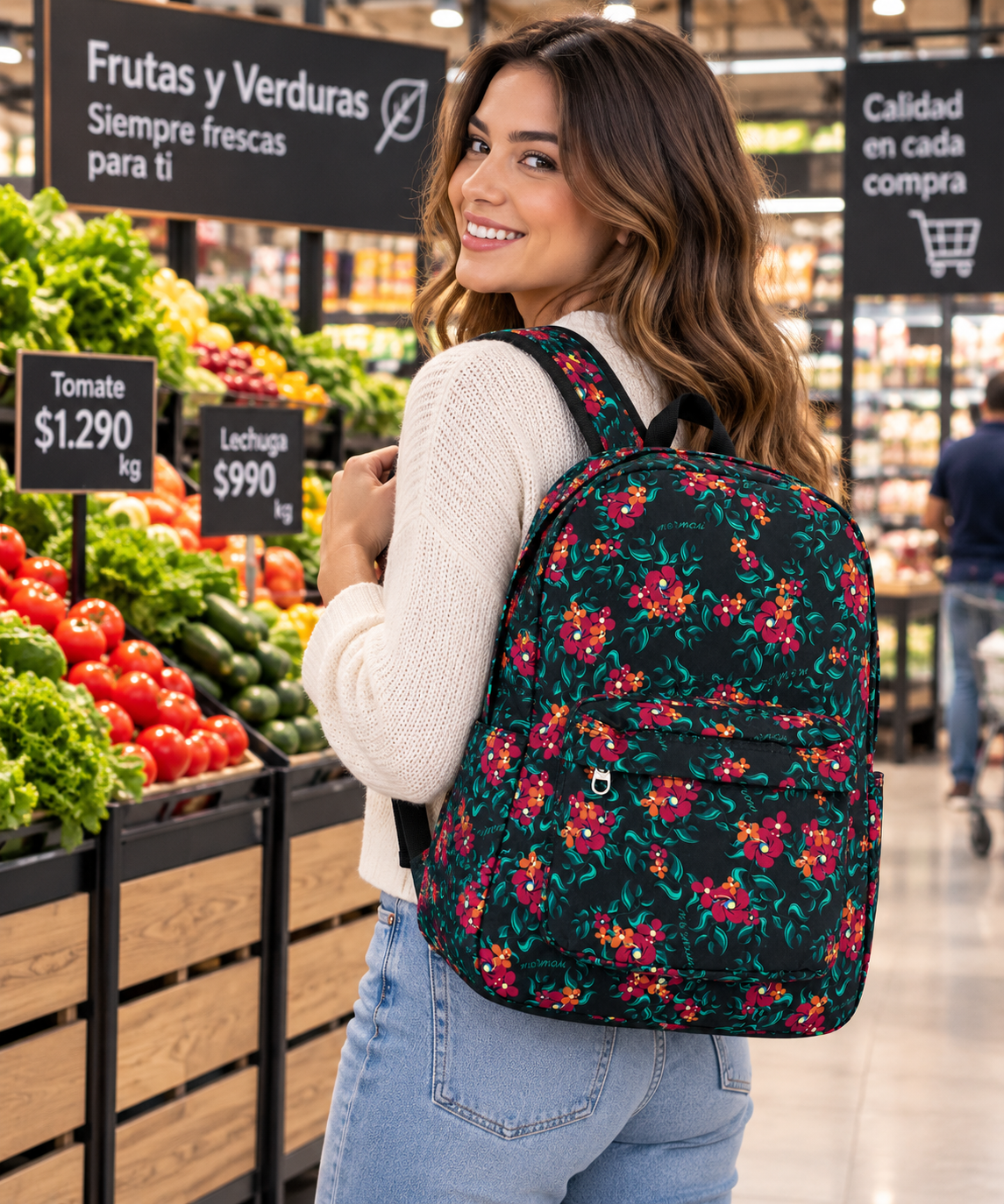 Mochila Escolar Simple 1088