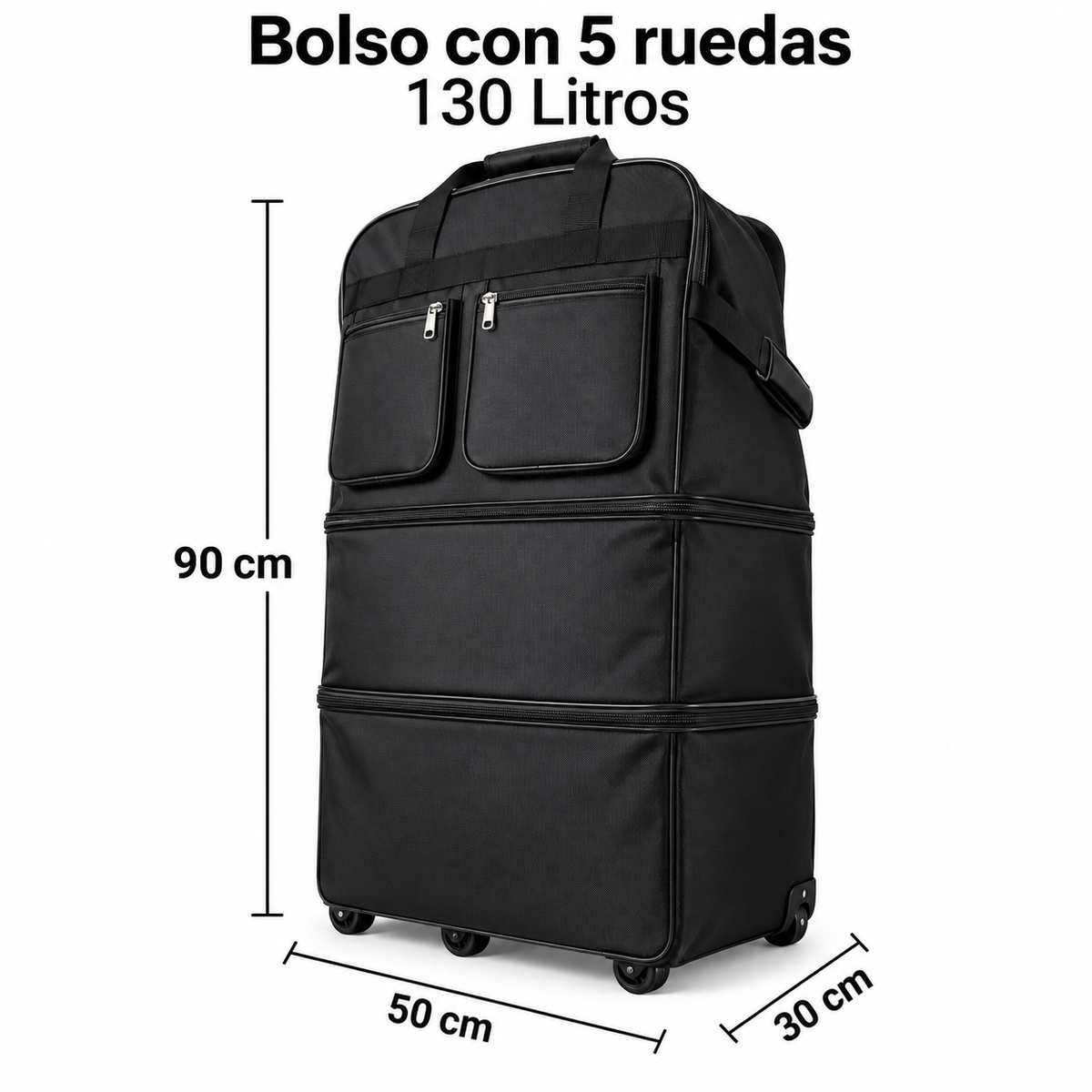 Bolso con Ruedas 109 130L
