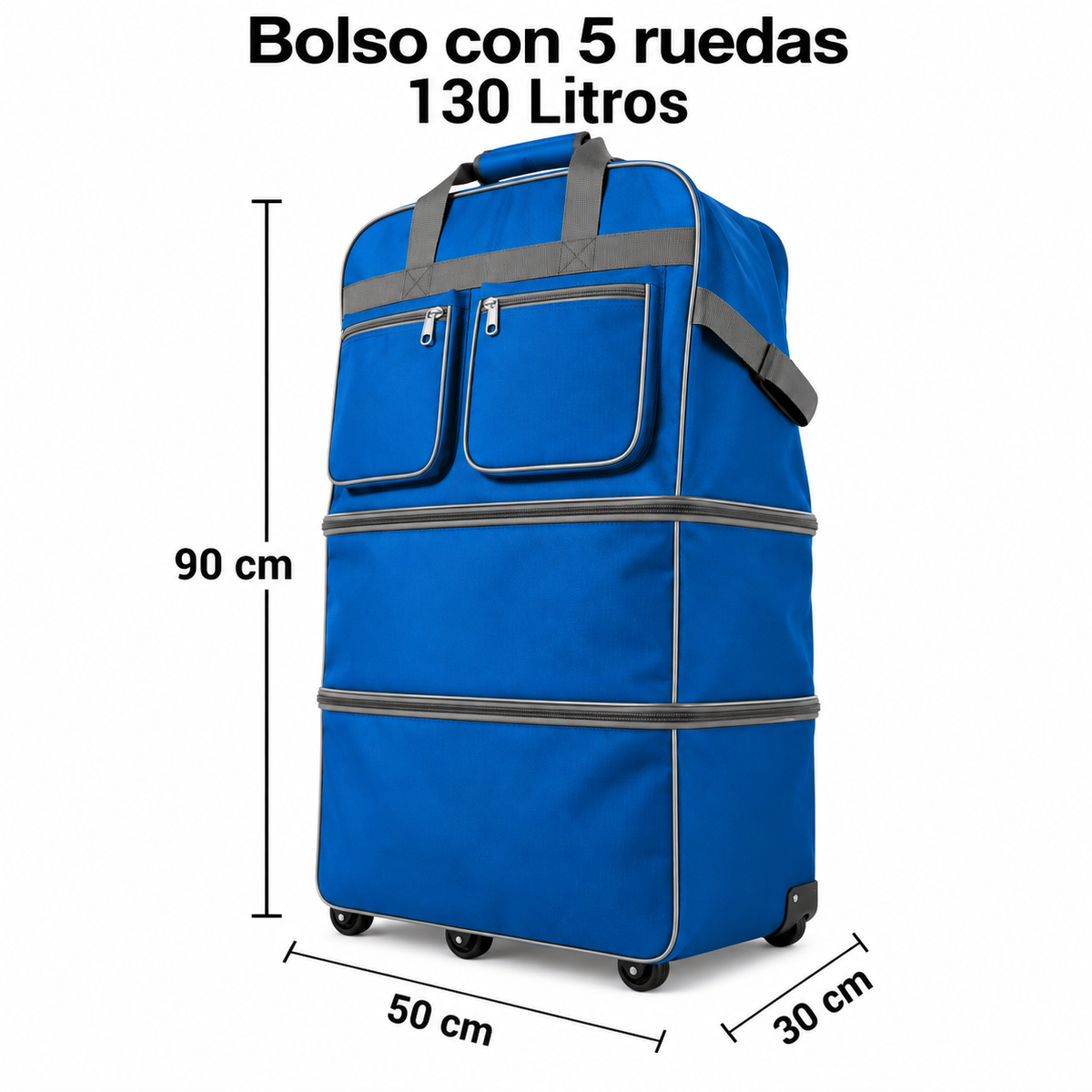 Bolso con Ruedas 109 130L
