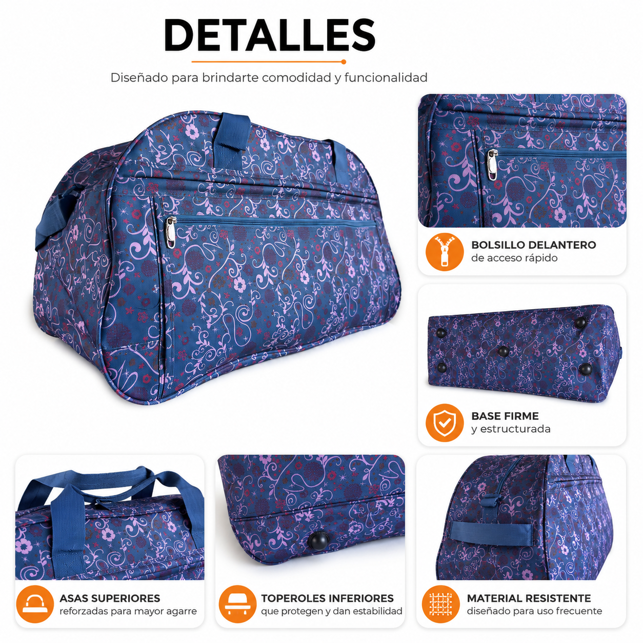 Bolso de Viaje 70L Grande 1104