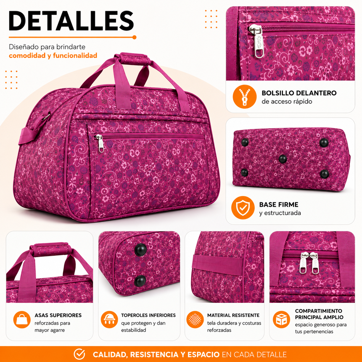 Bolso de Viaje 70L Grande 1104