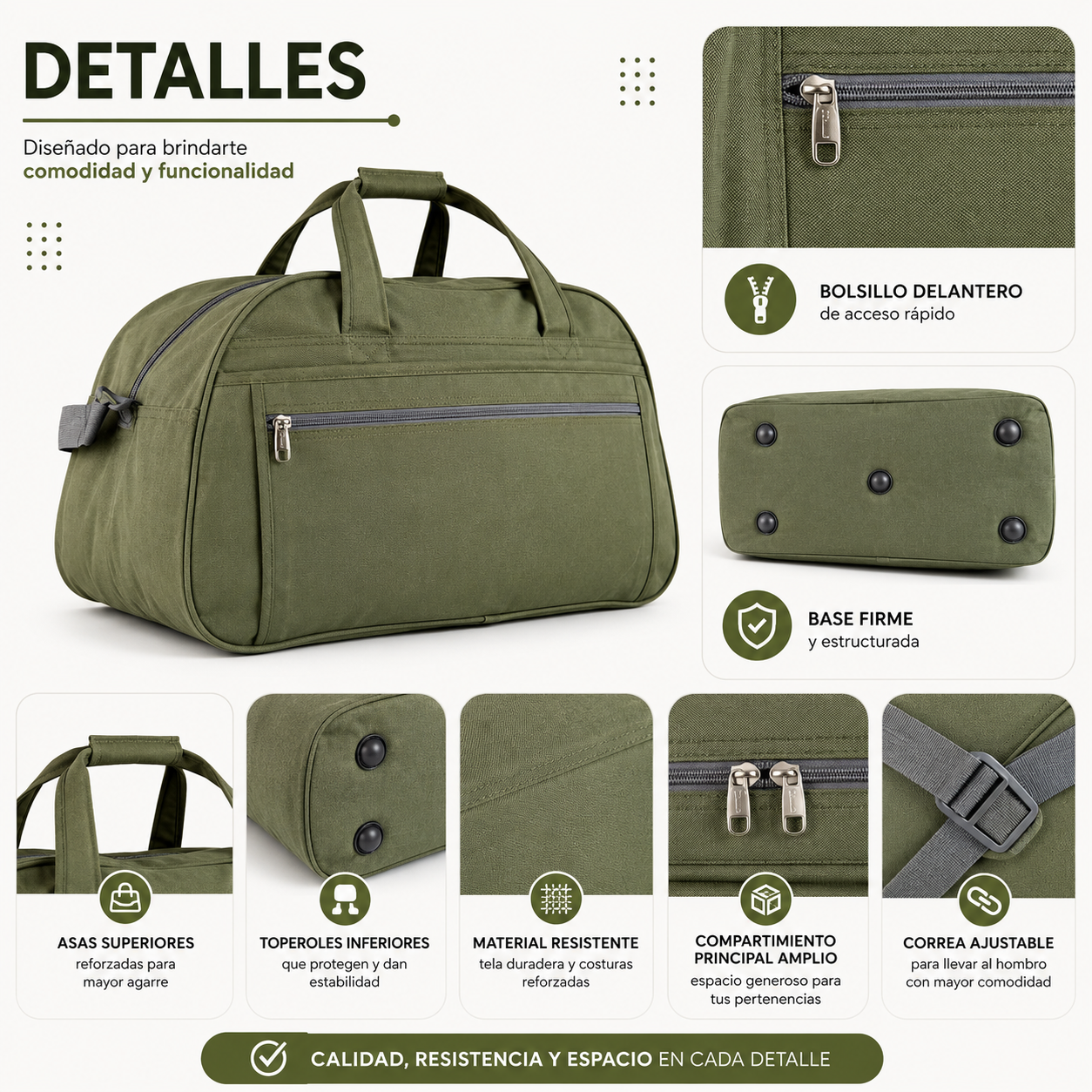 Bolso de Viaje 70L Grande 1104
