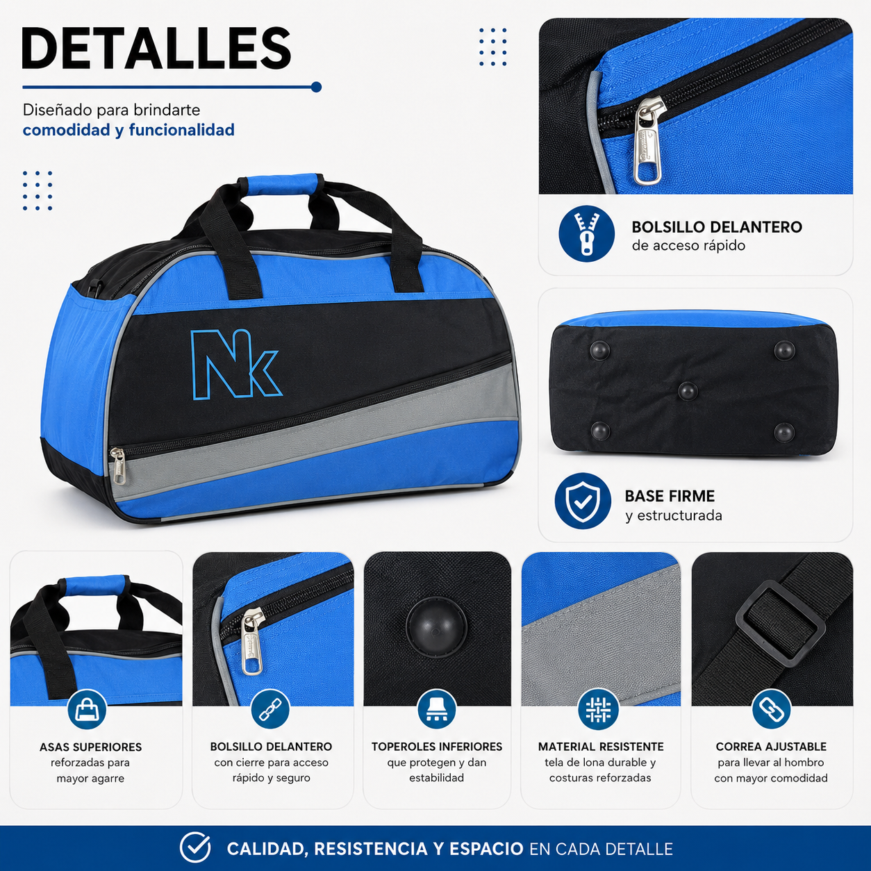 Bolso Deportivo 90L 1196A