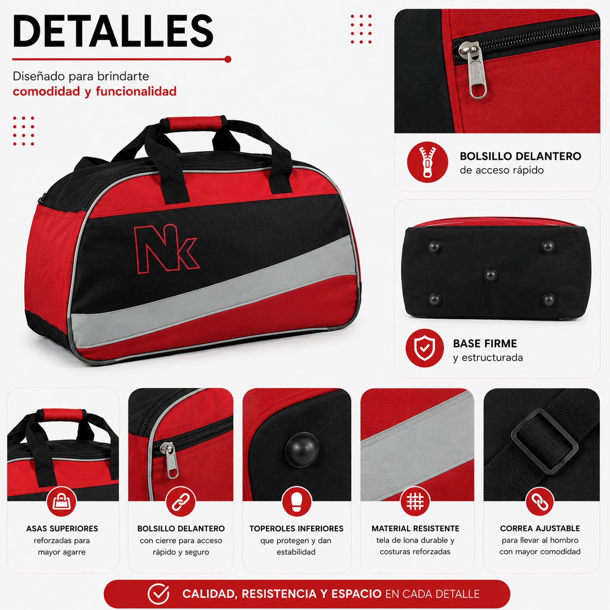 Bolso Deportivo 90L 1196A
