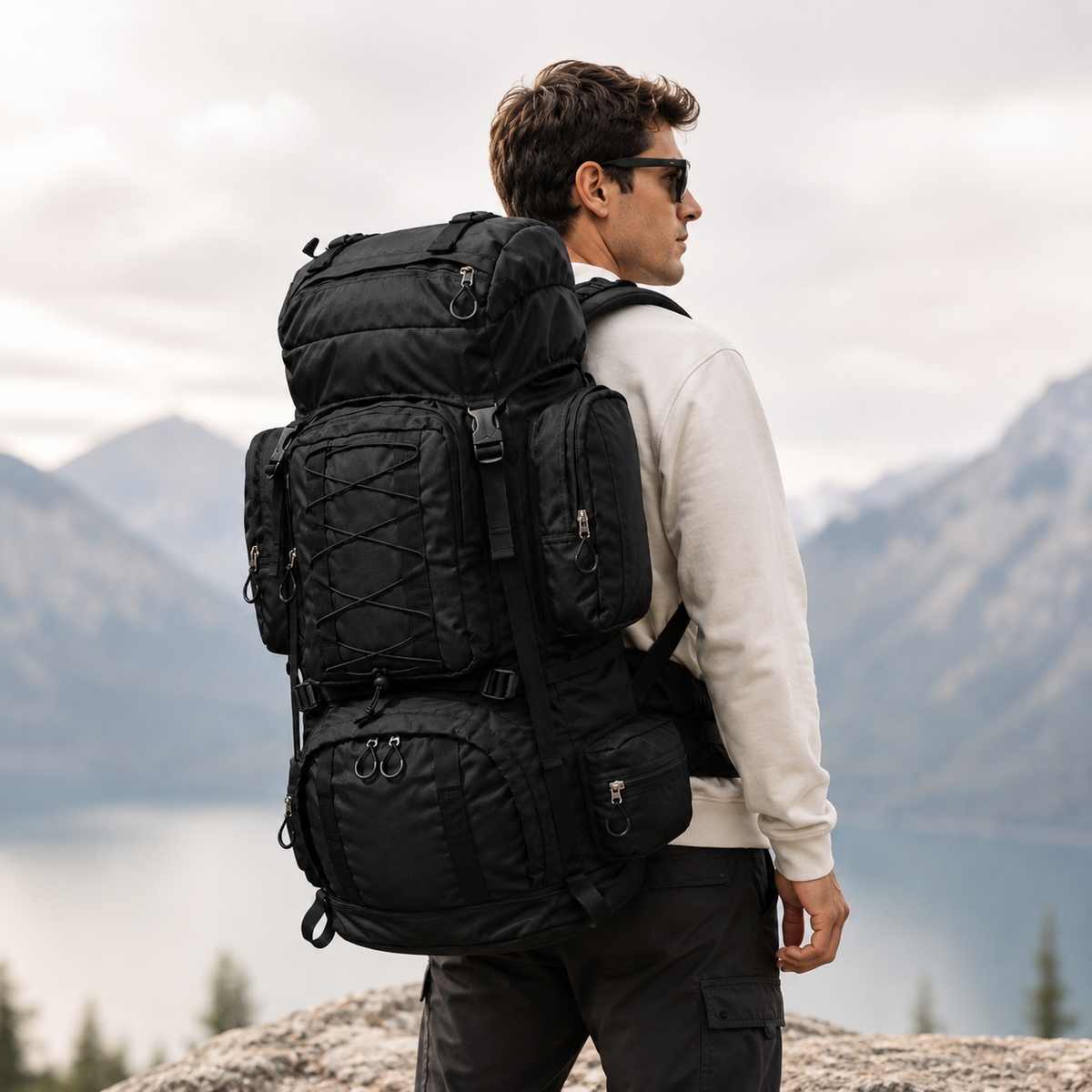 Mochila Camping Multi Compartimientos 2010
