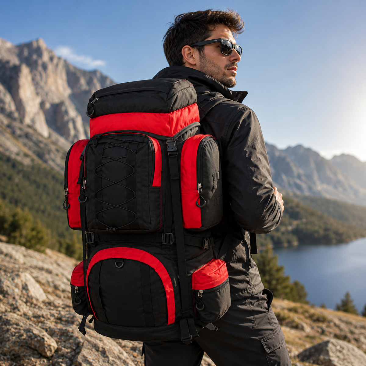 Mochila Camping Multi Compartimientos 2010